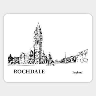 Rochdale England Magnet